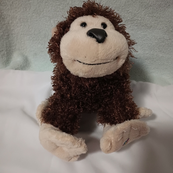 Ganz webkins shaggy monkey plush stuffed animal toy - Picture 2 of 9